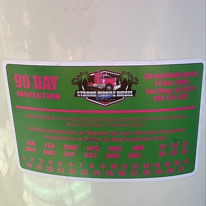 diesel fleet maintenance Strong Mobile Diesel LLC