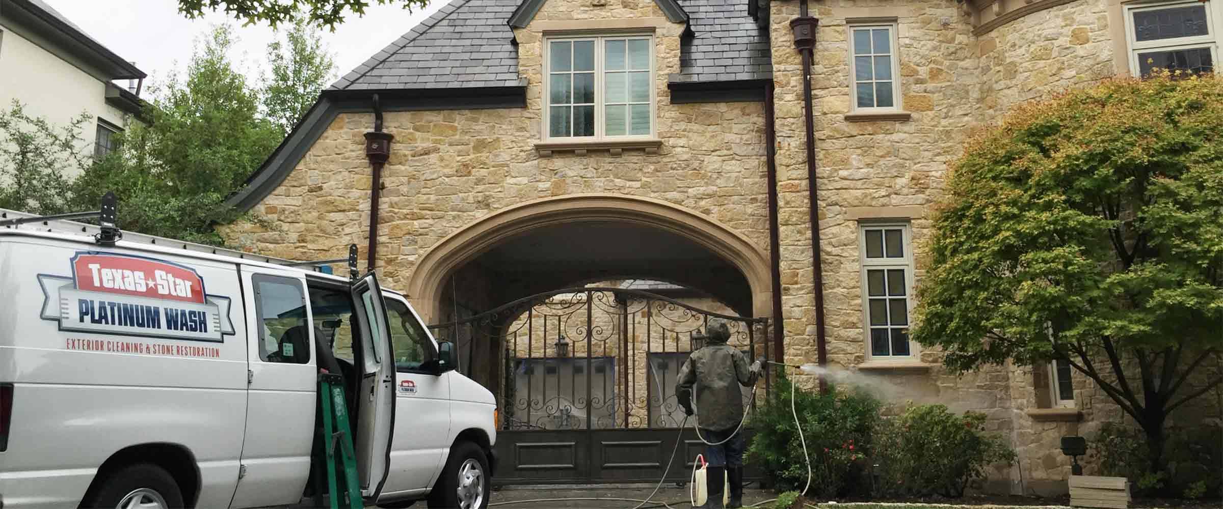 driveway cleaning in Dallas