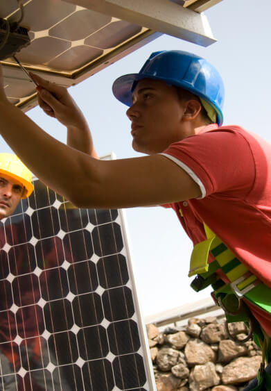 Gallery image 4 — solar panel installation in T&K Electric Company