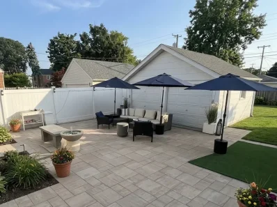 Gallery image 1 — retaining wall installation Manhattan