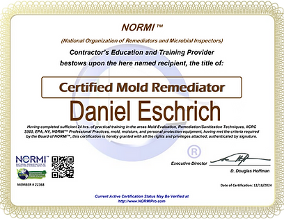 Gallery image 6 — post remediation testing Hillsborough County