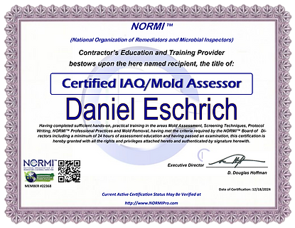 Gallery image 4 — post remediation testing Hillsborough County