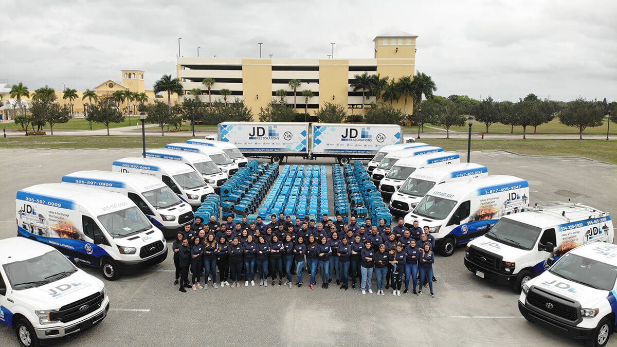 commercial property restoration in JD Restorations