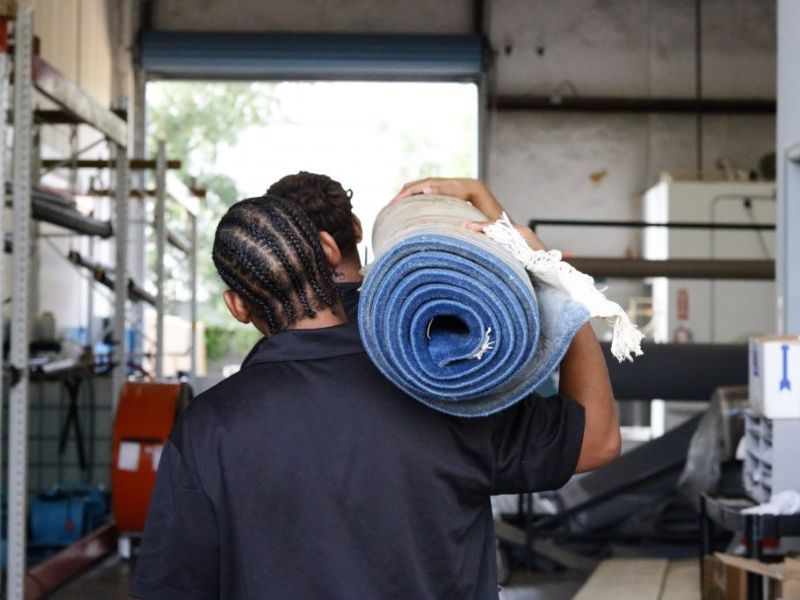 Gallery image 2 — silk rug cleaning Orlando