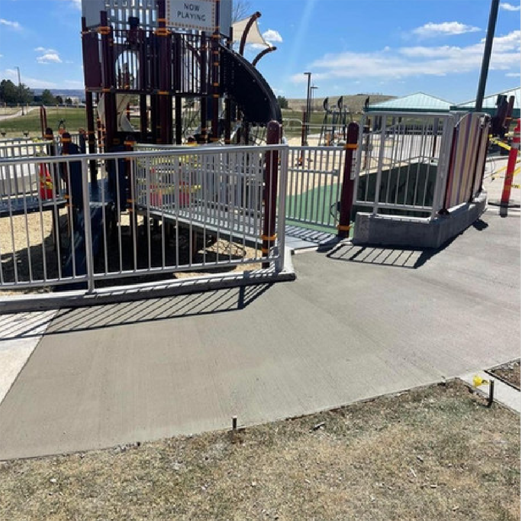 Gallery image 2 — concrete driveway installation Denver