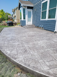 colored concrete near me