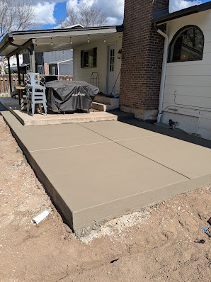 Gallery image 2 — concrete driveway installation Littleton