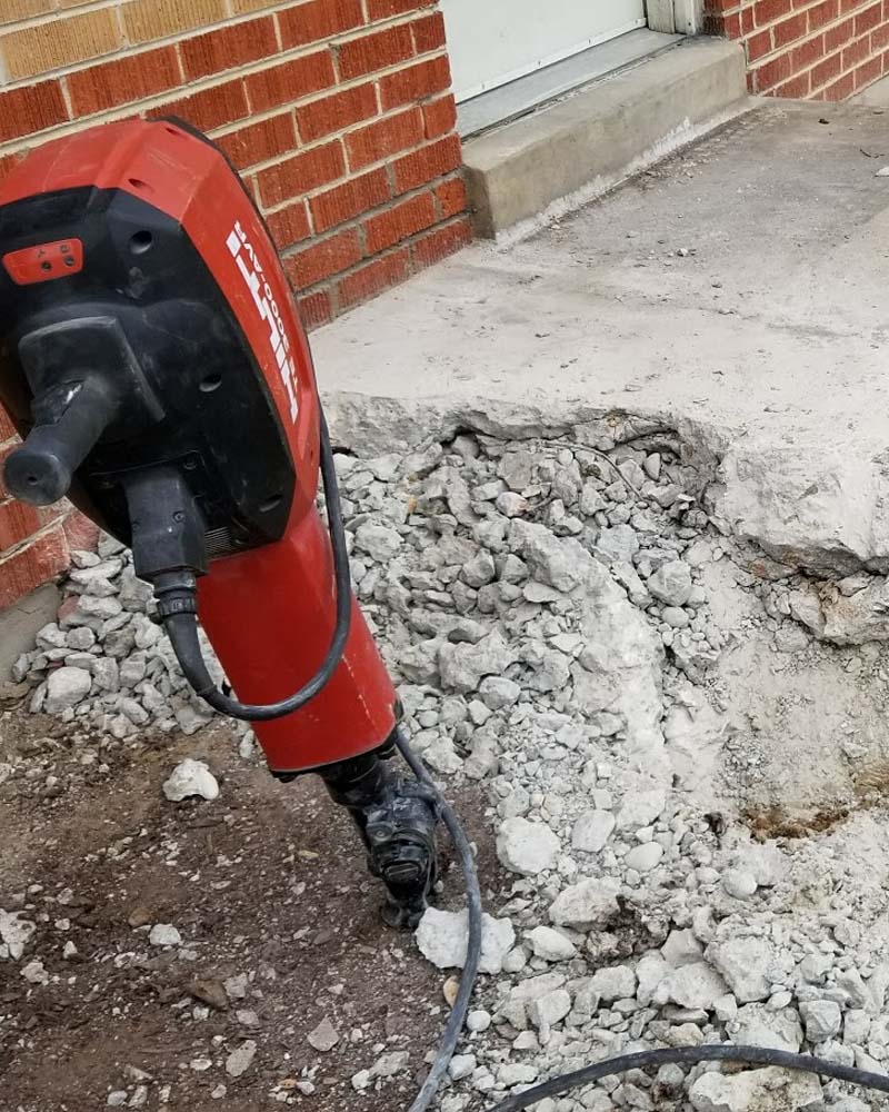 Gallery image 1 — hot tub pad installation Parker