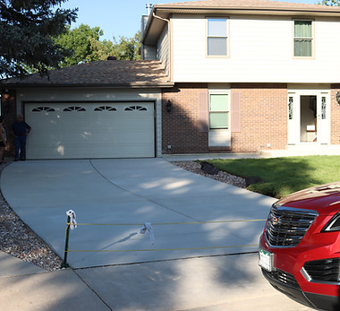 About concrete driveway replacement in Thornton