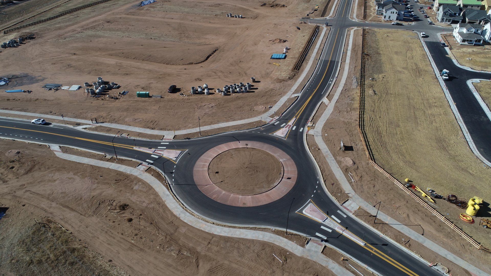 roadway concrete work California