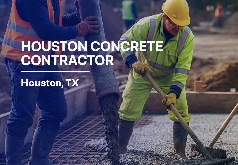 Gallery image 2 — stamped concrete services Houston