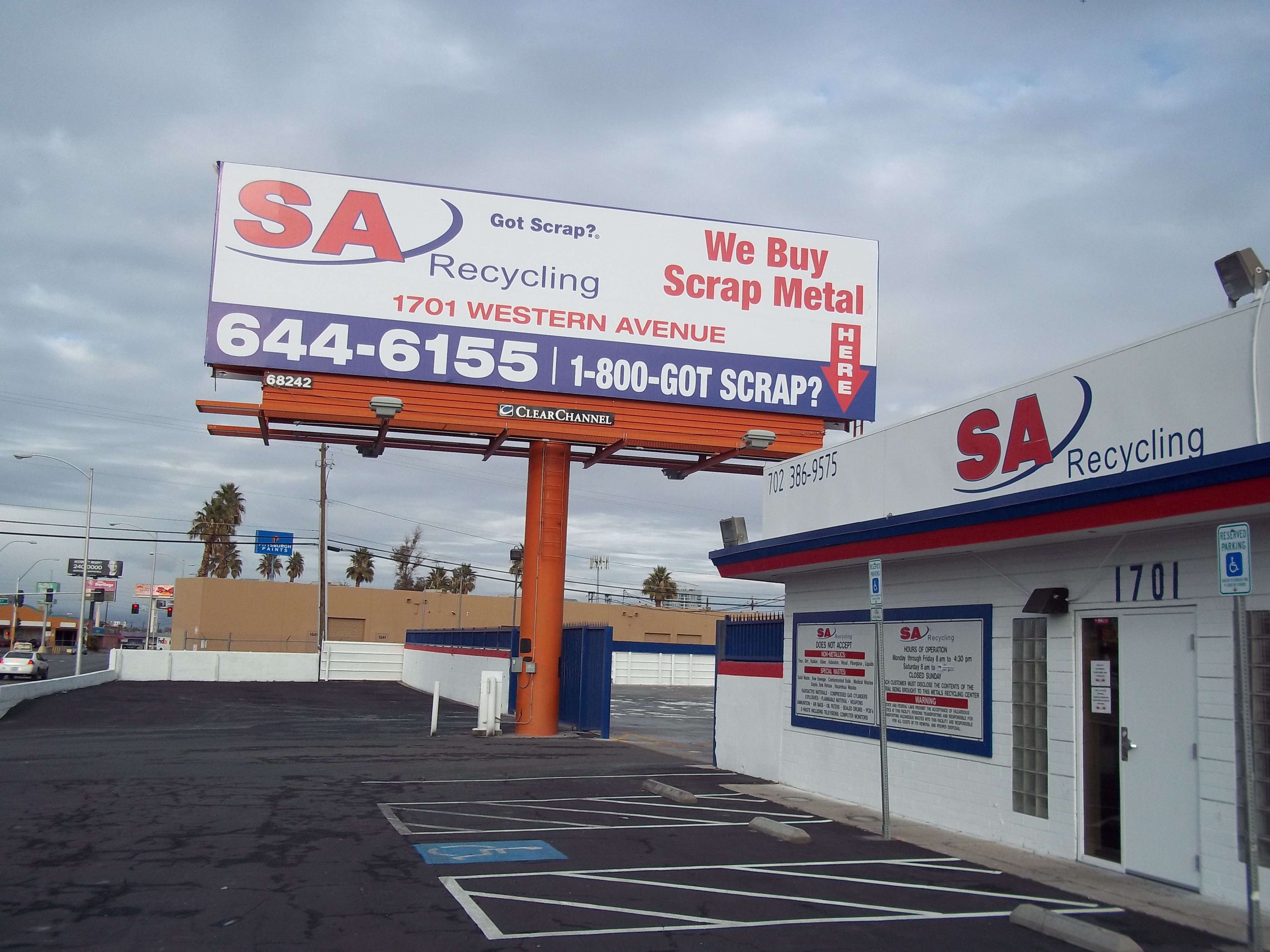 demolition scrap pickup Las Vegas