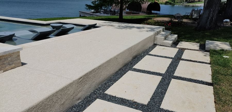 affordable pool deck coating Houston