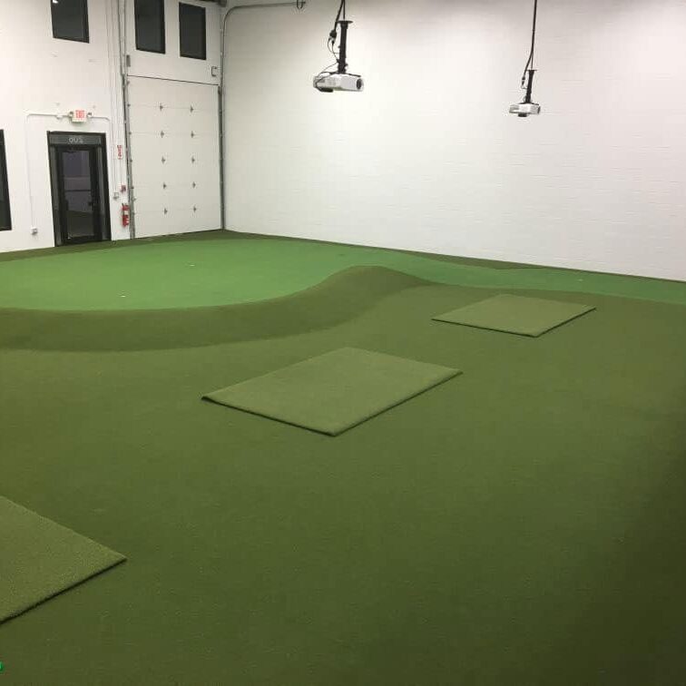 About custom golf mat installation near me