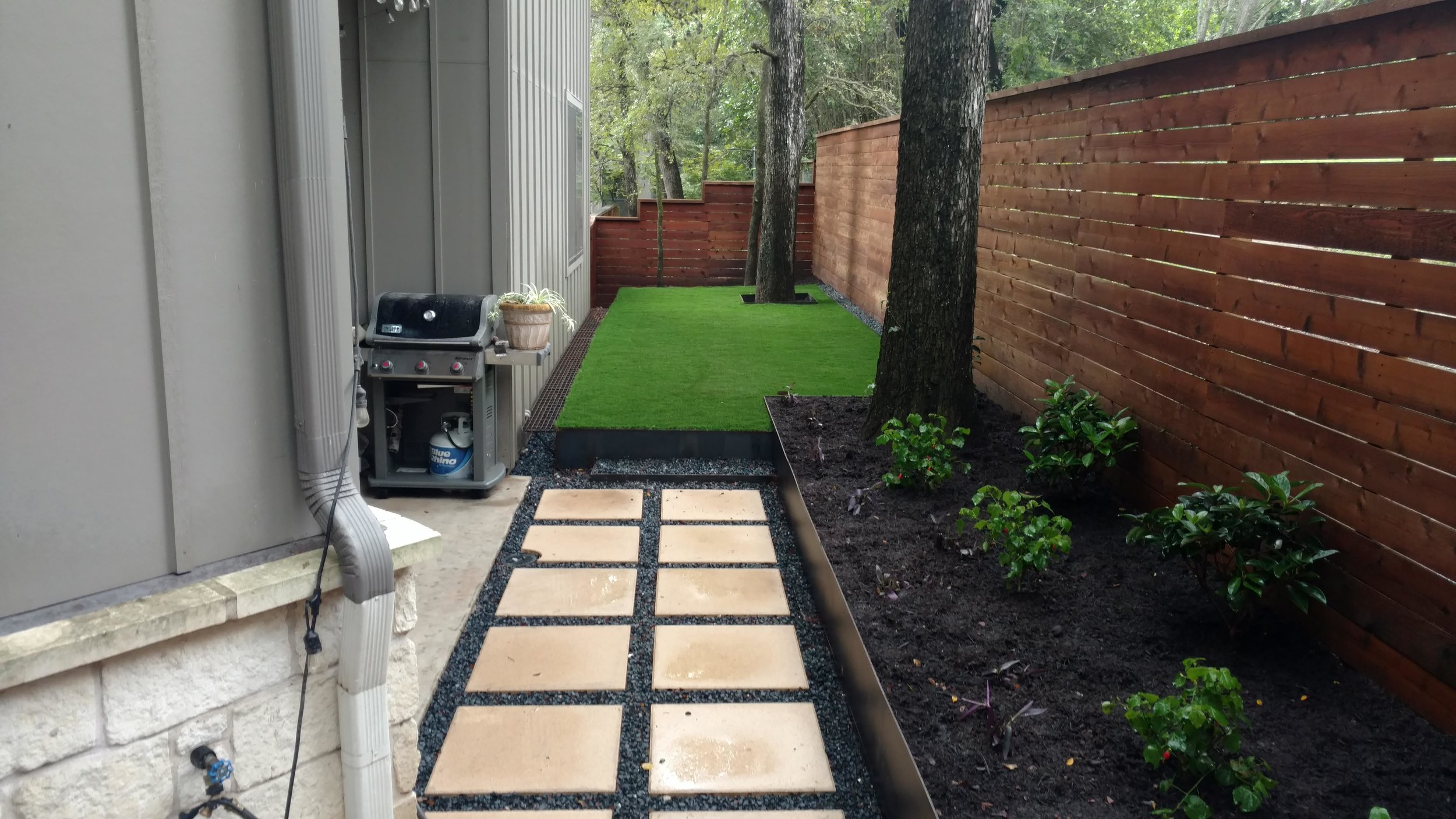 Gallery image 1 — artificial turf installation Austin