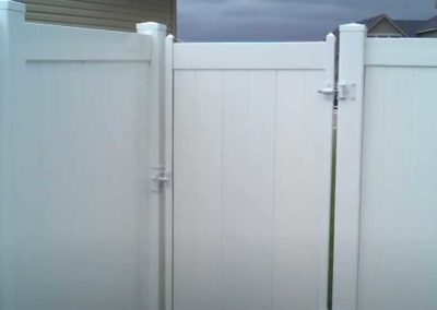 PVC fence installation Newnan photo