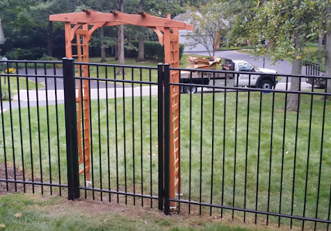 PVC fence installation Newnan photo