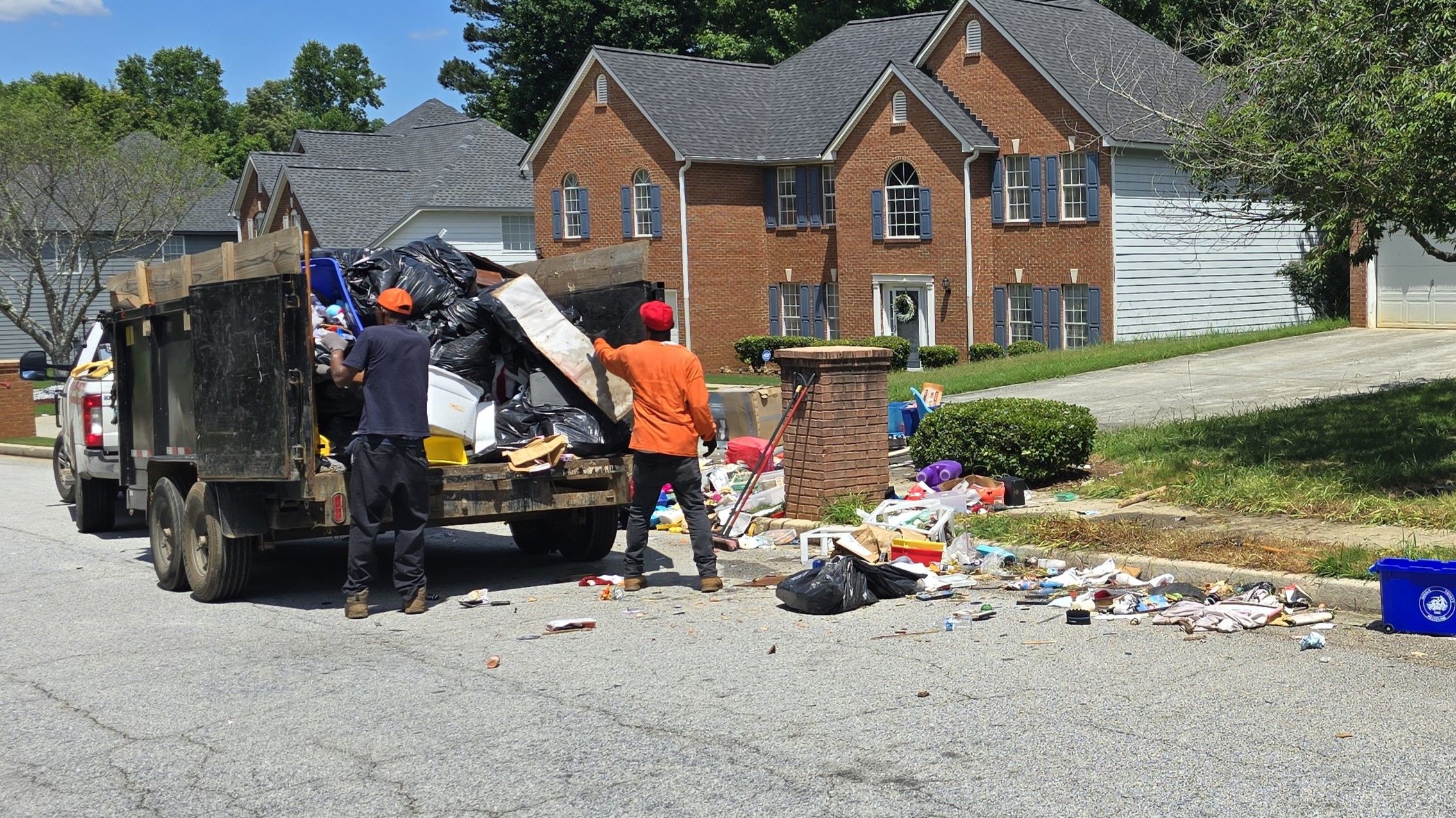 construction debris removal Atlanta photo