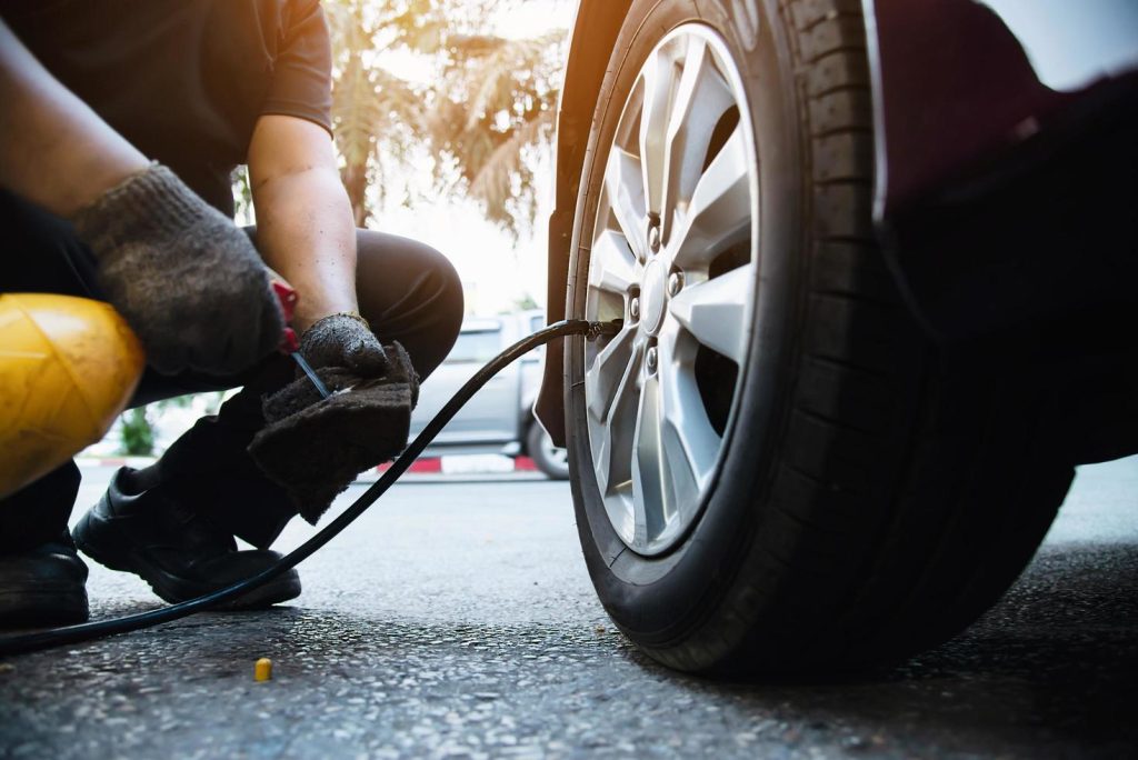 flat tire repair San Jose photo