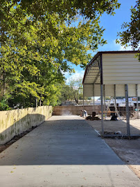 concrete patio installation in Land O'Lakes