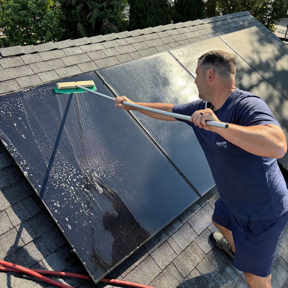 residential gutter cleaning Atwater Village photo