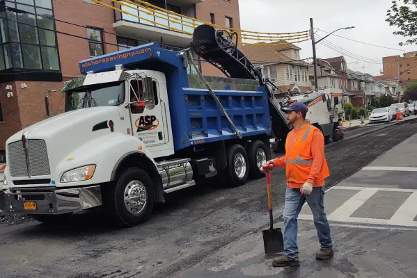 pavement resurfacing in Rockville Centre photo