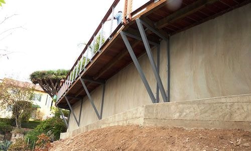 hillside repair near Southern California photo