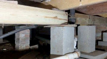 steel pier foundation repair in Garland photo