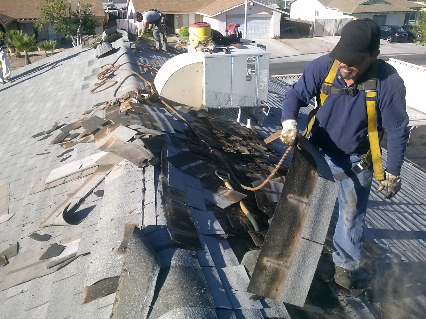 shingle roof replacement in Henderson