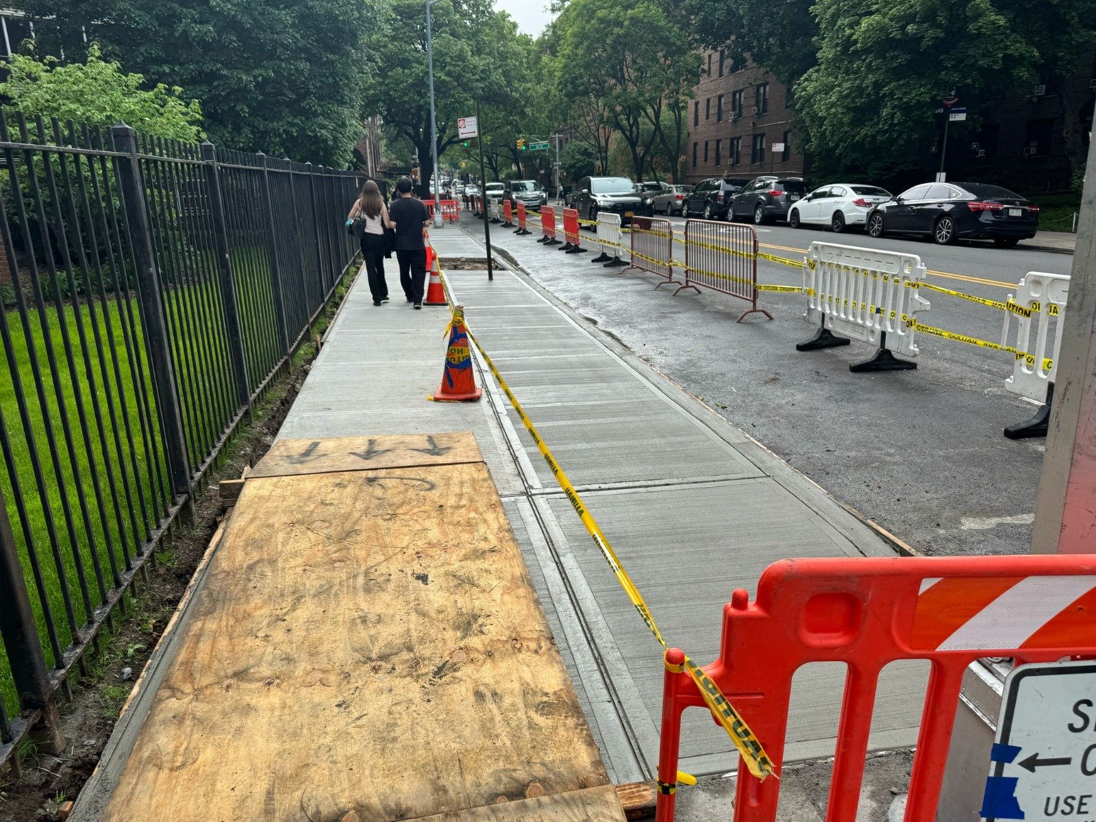 concrete crack repair Manhattan photo