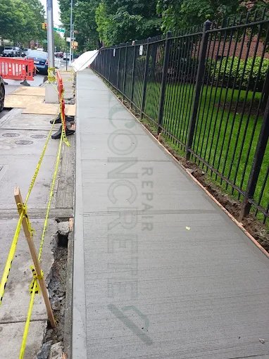 concrete crack repair Manhattan photo