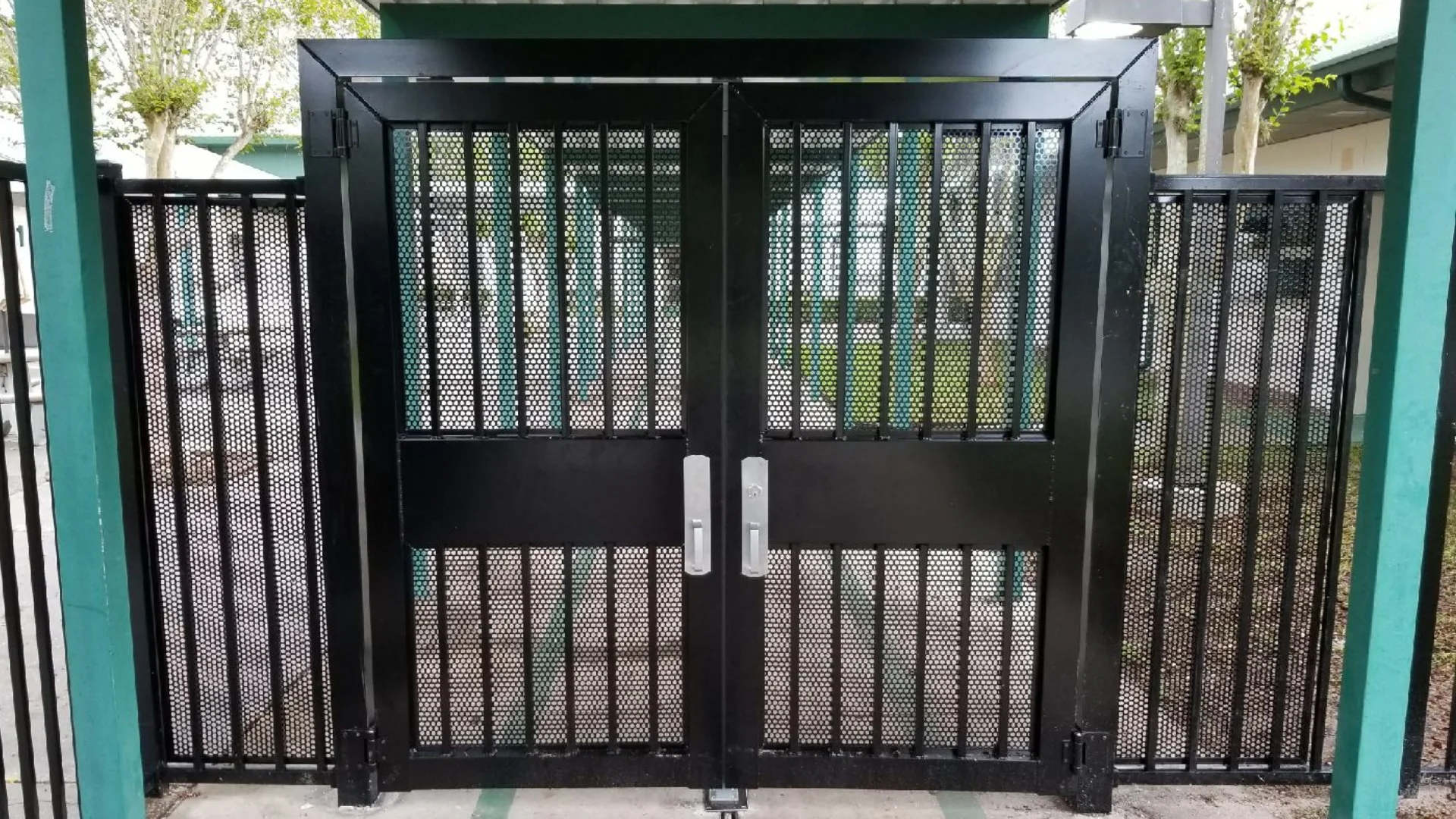 temporary construction fence near me photo