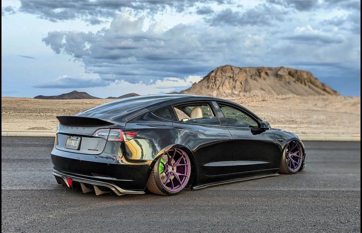 Tesla wrap and PPF Las Vegas photo