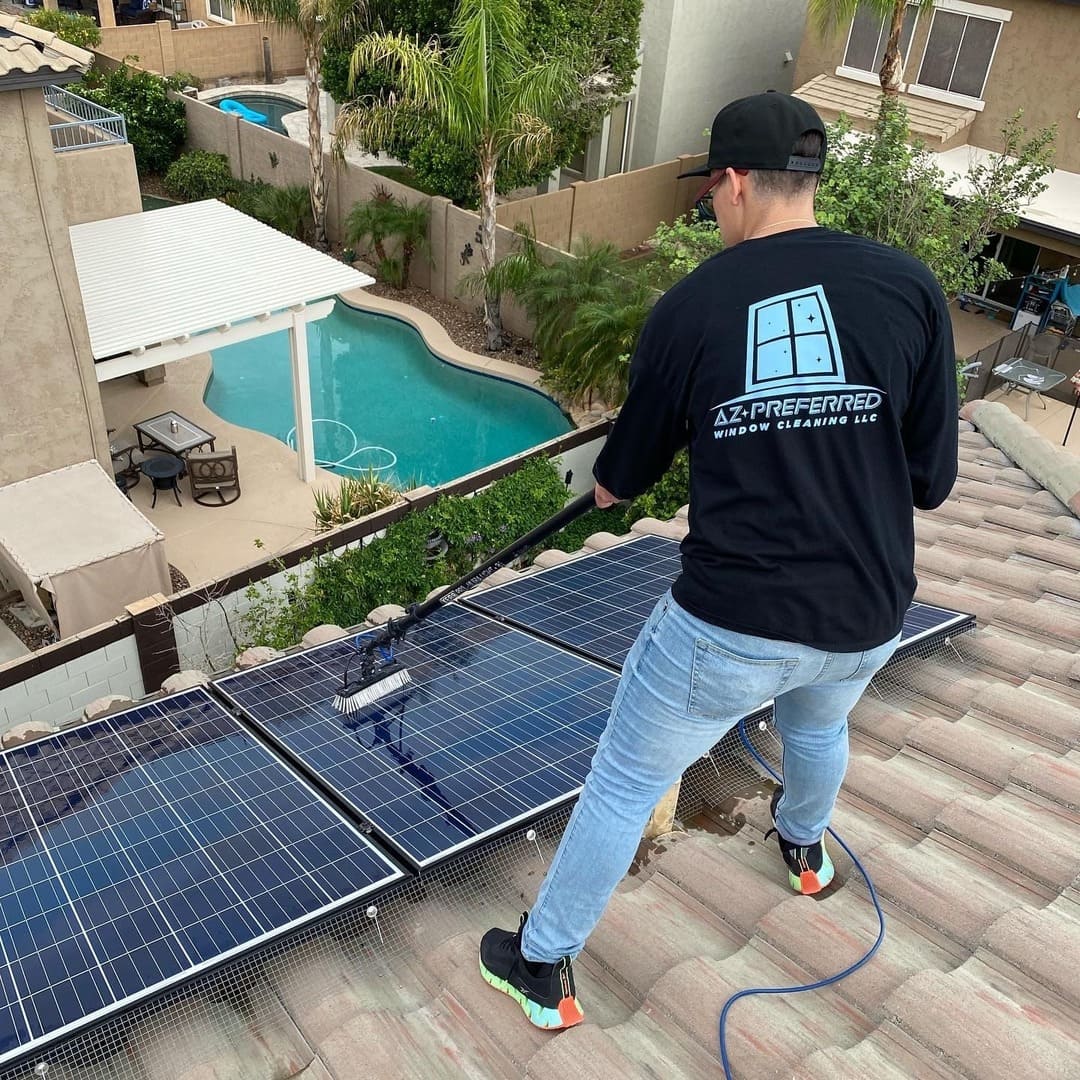 commercial window cleaning Phoenix photo