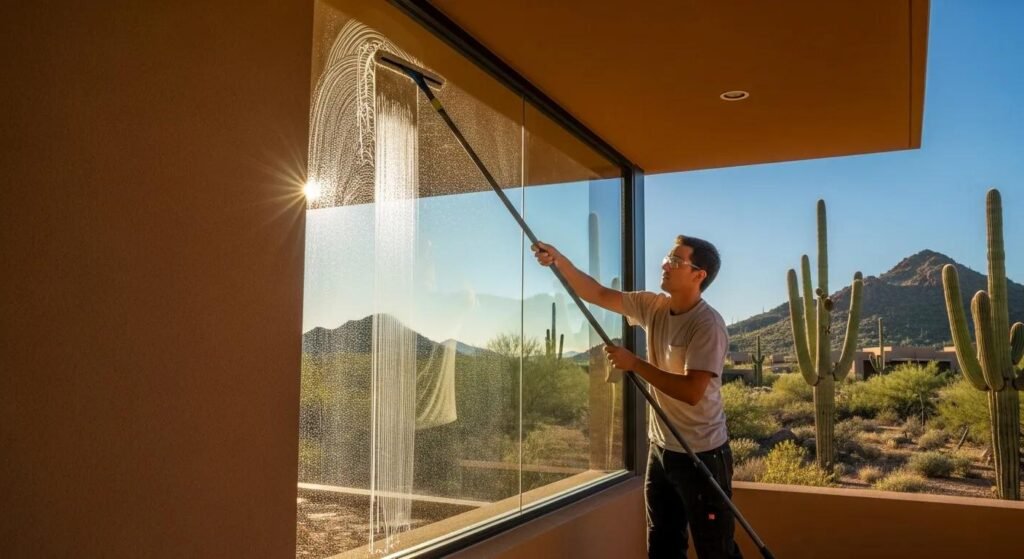 pressure washing in Gilbert photo