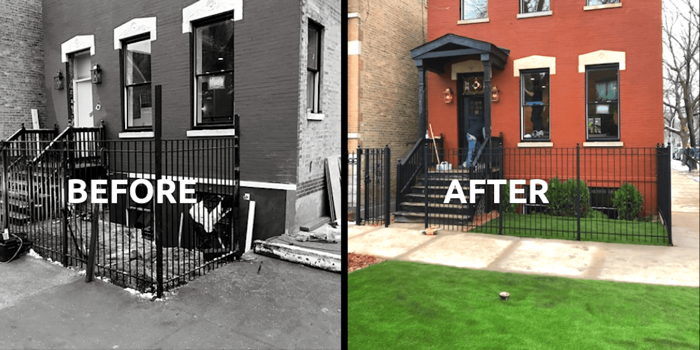 fence installation Chicago photo