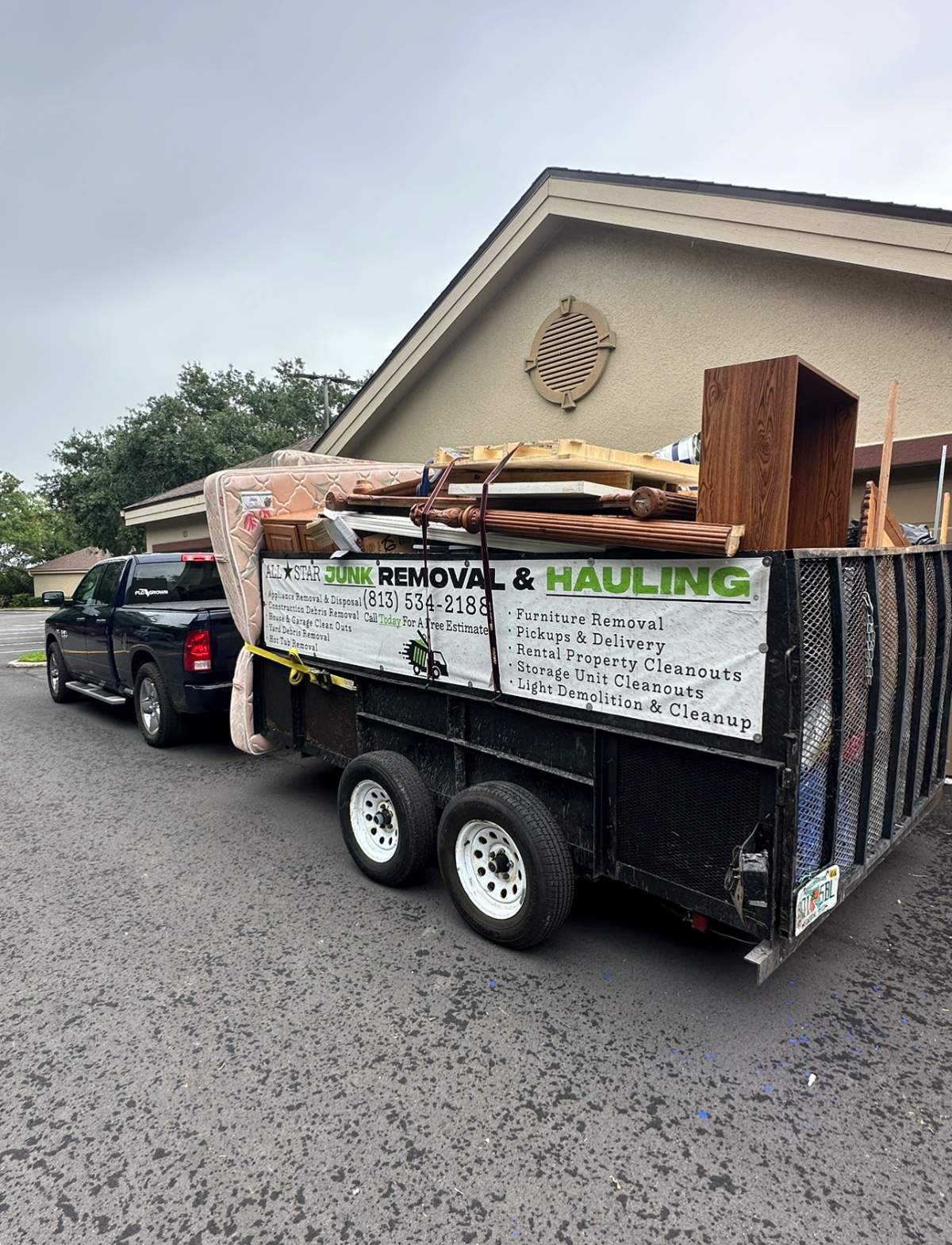 affordable junk hauling Tampa