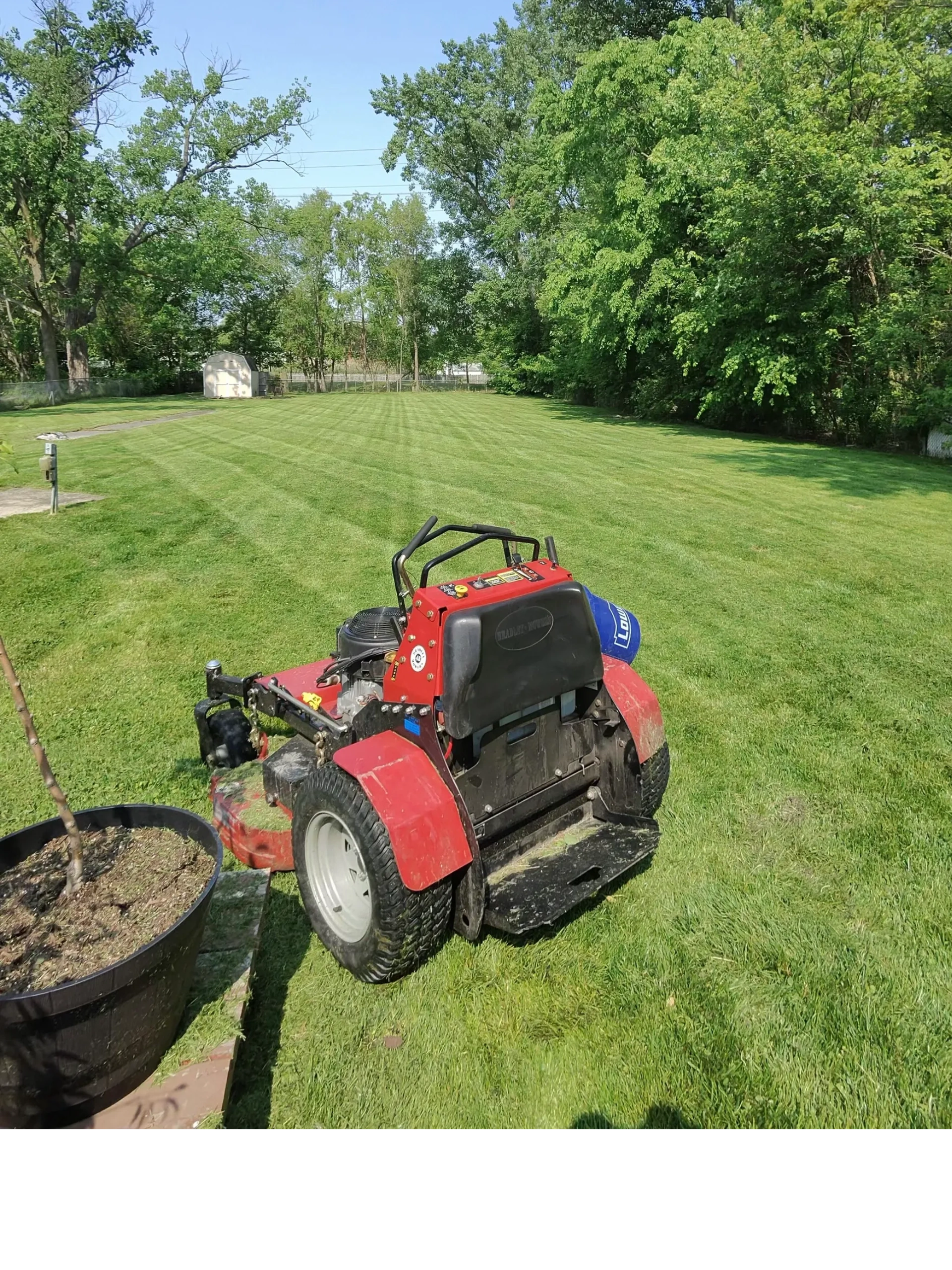 commercial snow plowing near me photo