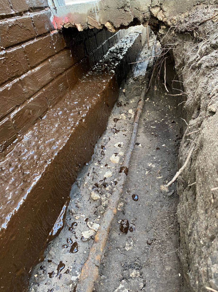french drain installation Orlando photo