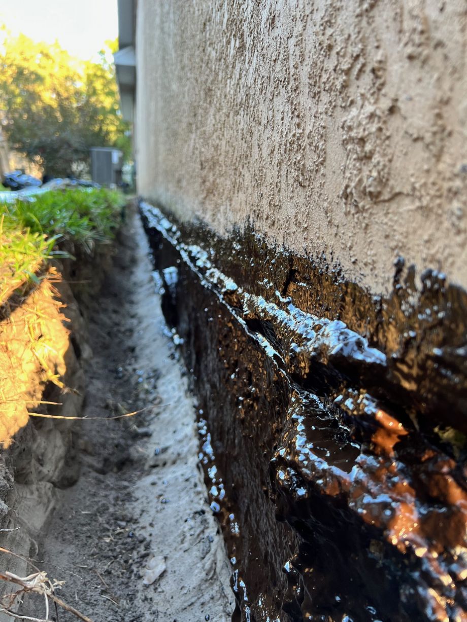 french drain installation Orlando photo