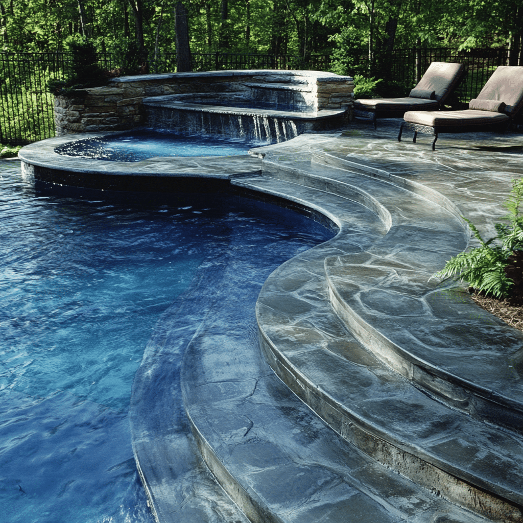 concrete pool deck resurfacing Phoenix photo