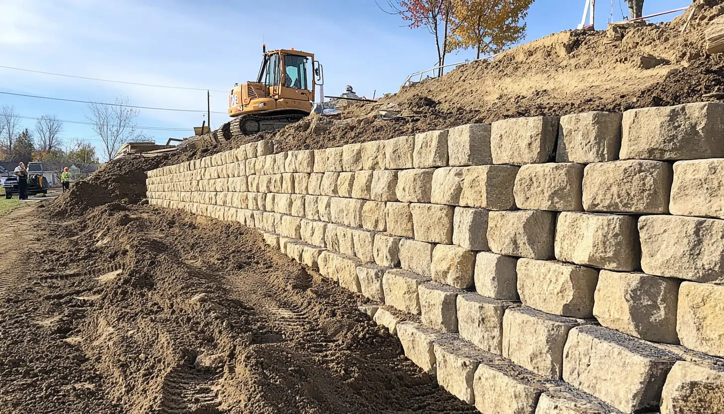 concrete retaining walls near me photo