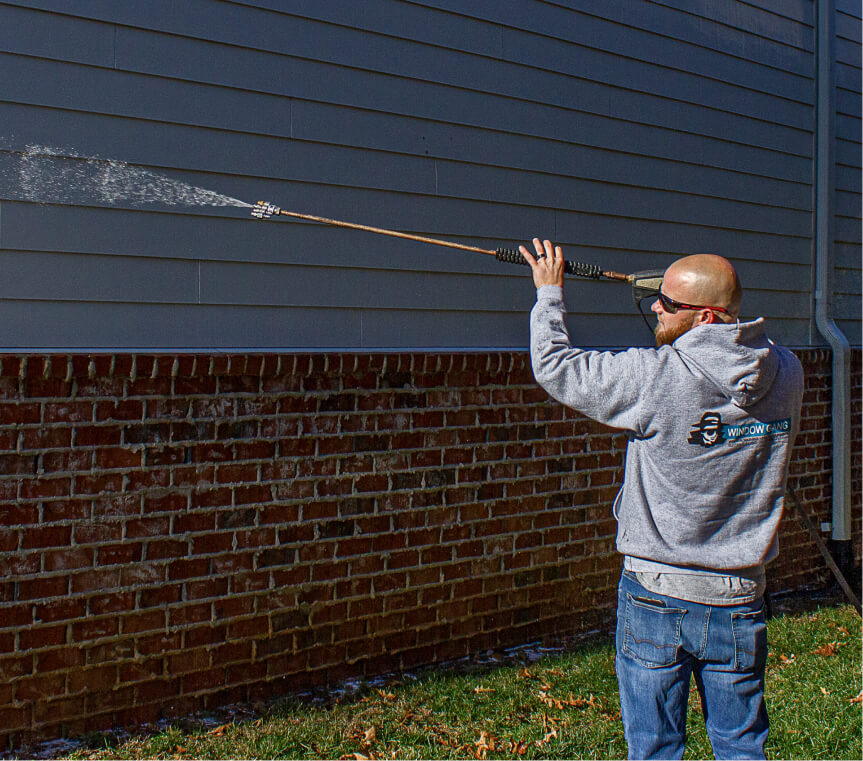 commercial pressure washing Miami photo