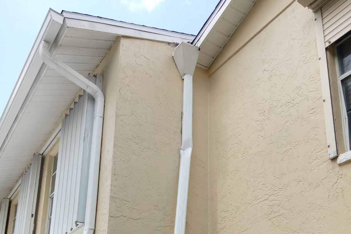 gutter downspouts Miami photo