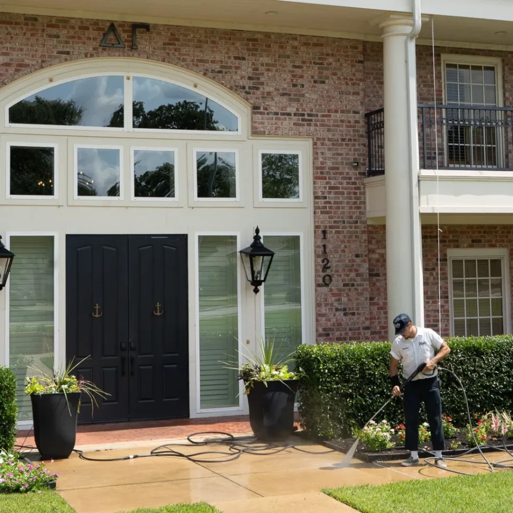 glass railing cleaning Miami photo