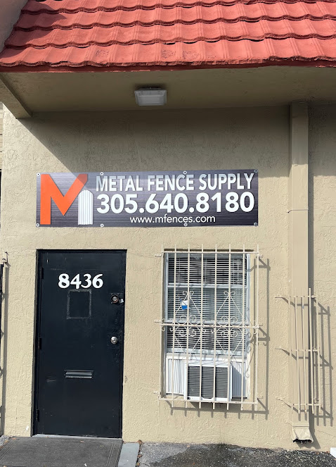 metal fence panel installation near me photo