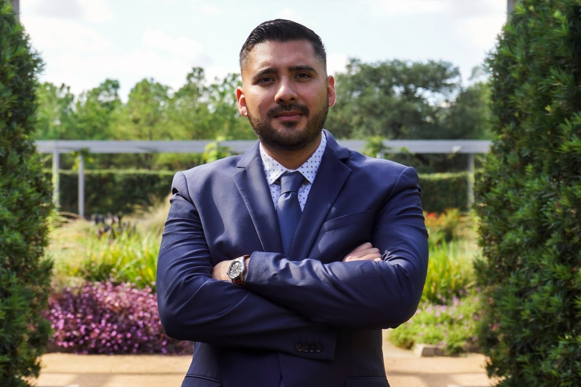 seasonal color planting in Fort Worth