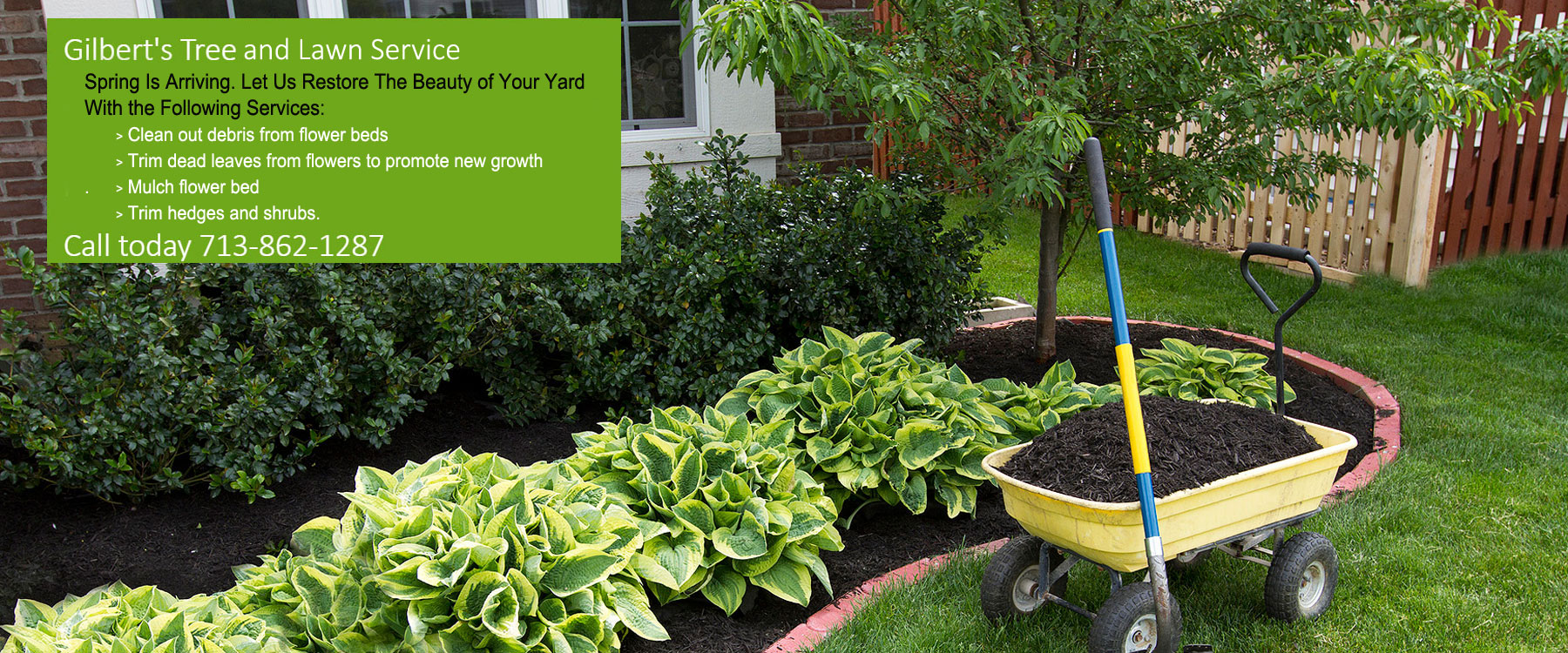 lawn maintenance service Houston photo