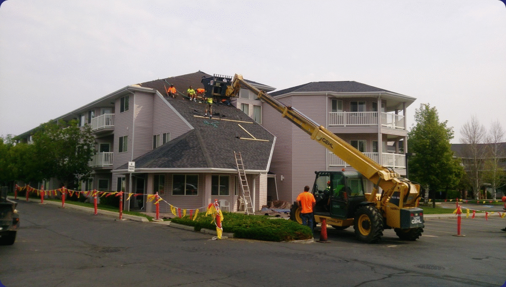 polyurethane foam roof system in Arizona photo