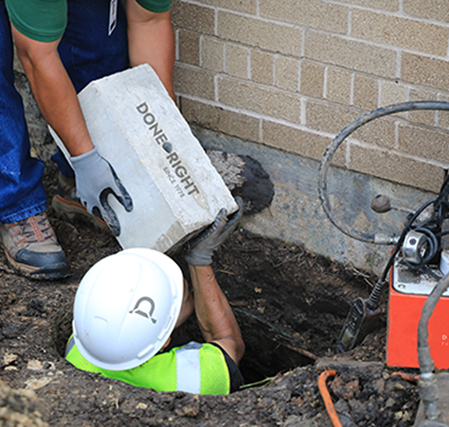root barrier installation in Austin photo
